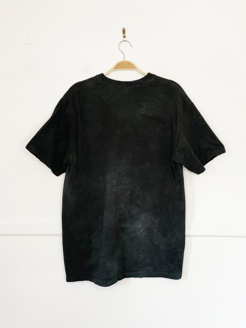 vintage 00s the mountain wolf moon tie dye tee | made in usa - good market thrift store