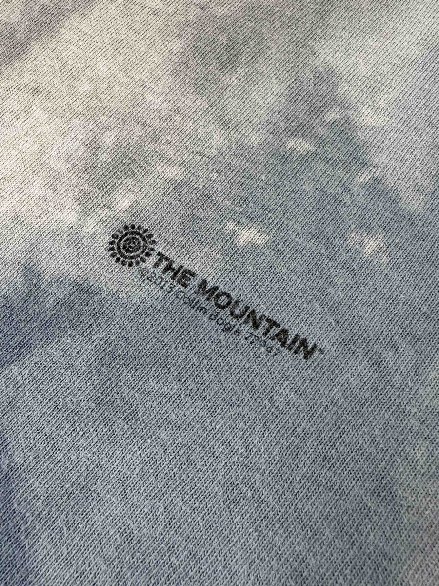 vintage 00s the mountain wolf print tie dye tee | made in USA - good market thrift store