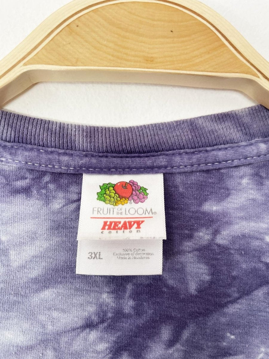 vintage 00s the mountains kittens + butterflies tie dye tee | fruit of the loom - good market thrift store