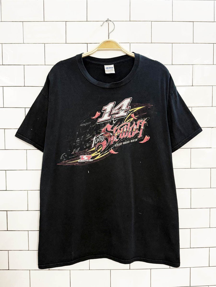 vintage 00s tony stewart chili bowl graphic tee - good market thrift store
