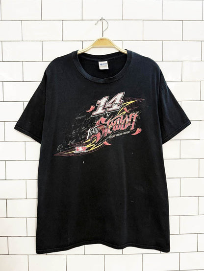 vintage 00s tony stewart chili bowl graphic tee - good market thrift store