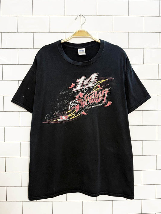 vintage 00s tony stewart chili bowl graphic tee - good market thrift store