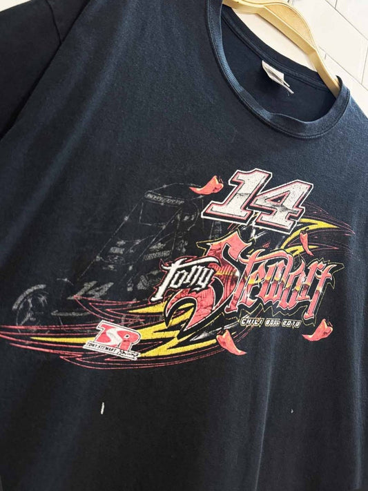 vintage 00s tony stewart chili bowl graphic tee - good market thrift store