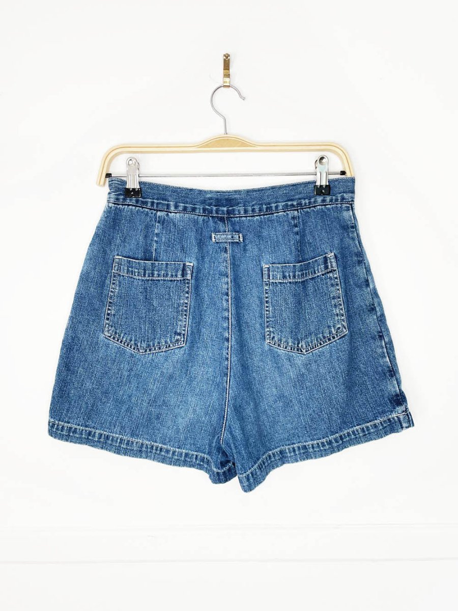 vintage 00s willi smith denim wrap skort - good market thrift store