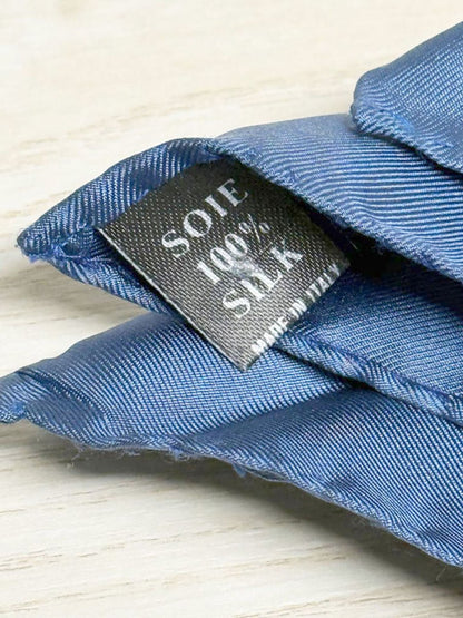 vintage 100% silk square scarf | hand - rolled edge | made in Italy - good market thrift store