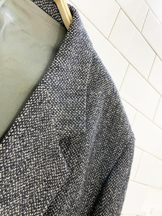 vintage 100% wool menswer blazer | george richards - good market thrift store