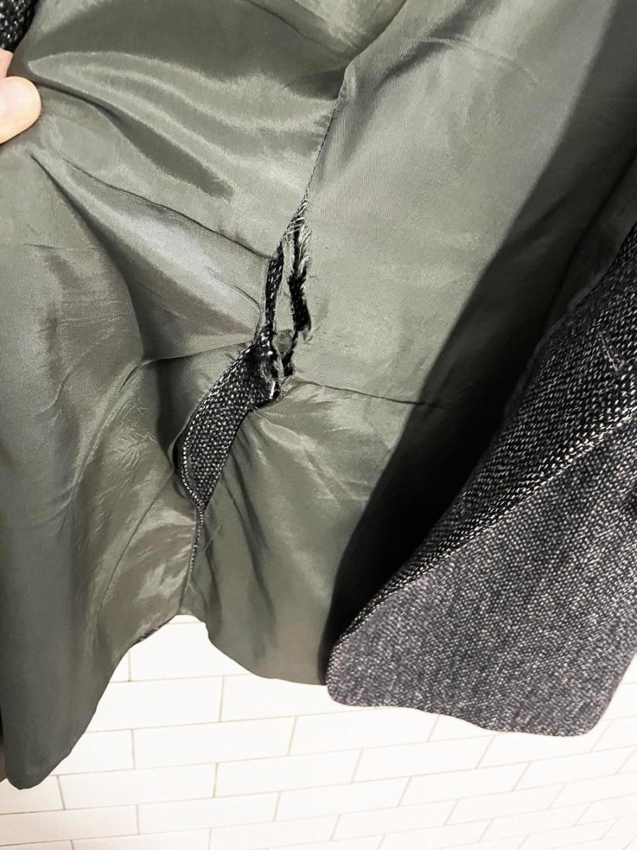 vintage 100% wool menswer blazer | george richards - good market thrift store