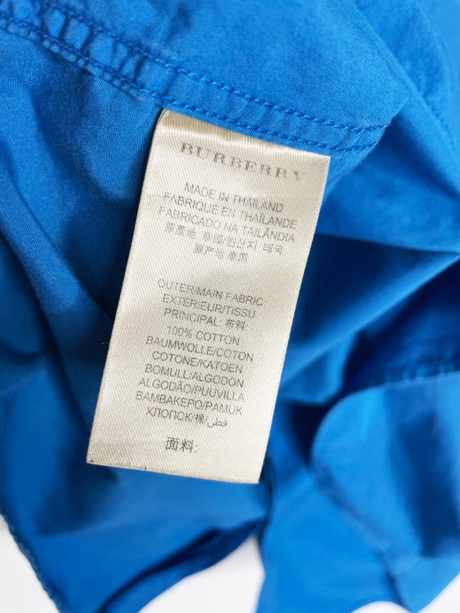 vintage 2013 burberry brit s/s snap button utility shirt - good market thrift store