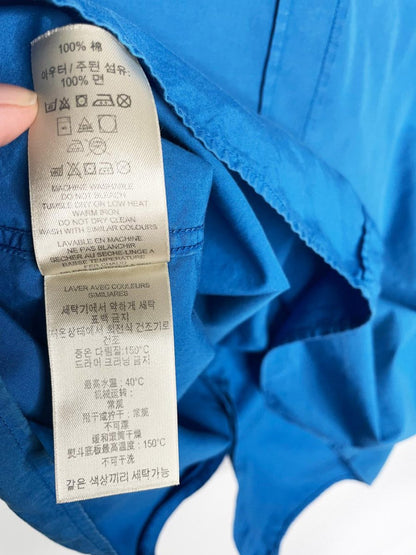 vintage 2013 burberry brit s/s snap button utility shirt - good market thrift store