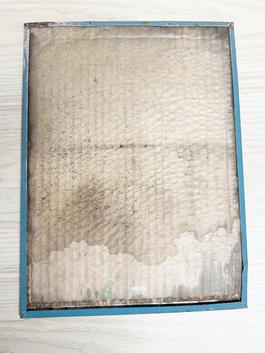 vintage 50s animal carnival ring toss tin poster - good market thrift store