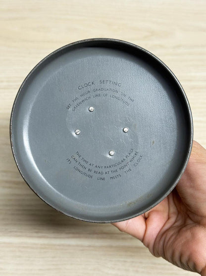 vintage 50s chad valley mini tin globe | made in England - good market thrift store