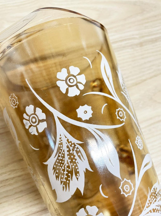 vintage 50s jeanette marigold pitcher | carnival glass - good market thrift store