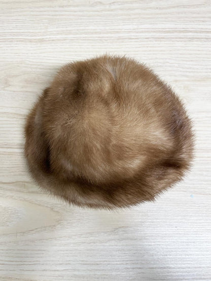 vintage 50s simpsons mink fur hat - good market thrift store