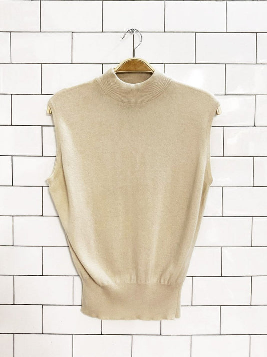 vintage 60s ballantyne 100% cashmere sweater vest | made in scotland - good market thrift store