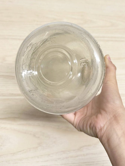 vintage 60s chemung new york spring water glass bottle - good market thrift store