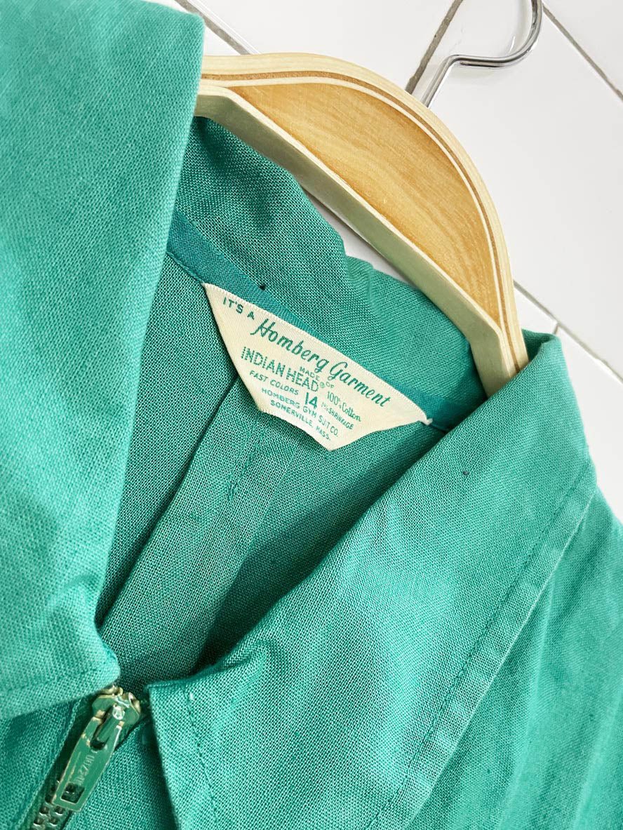 vintage 60s homberg garment gym dress | 33 | conmar zipper - good market thrift store