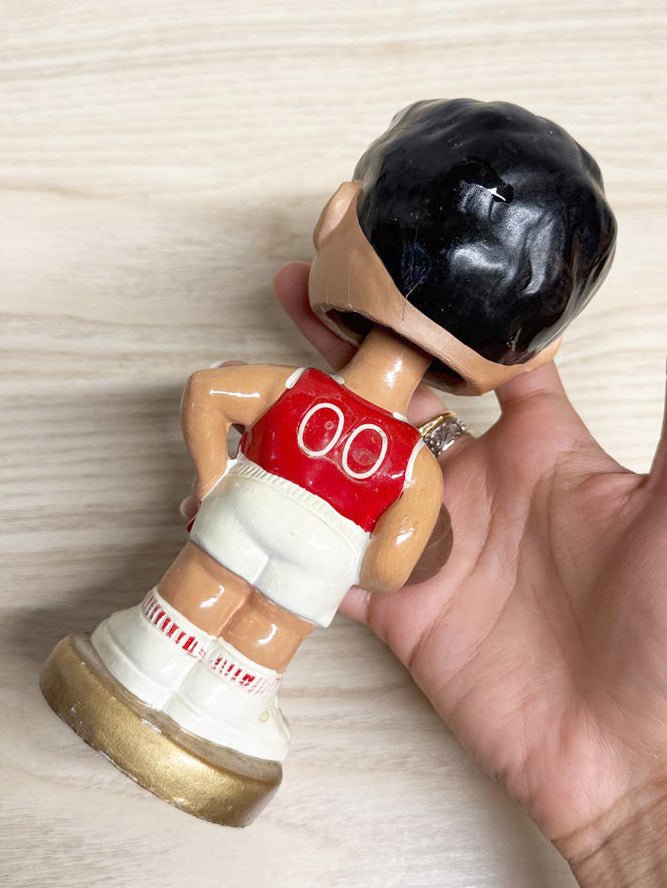vintage 60s indiana university hosiers basketball bobble head | made in Japan - good market thrift store