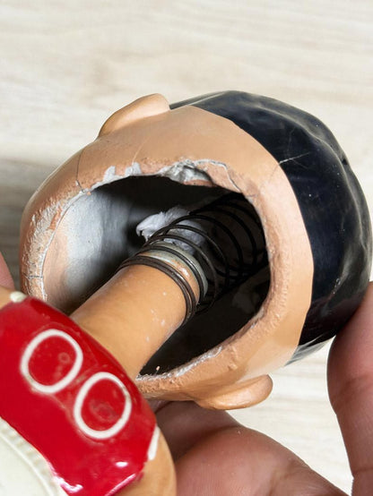 vintage 60s indiana university hosiers basketball bobble head | made in Japan - good market thrift store