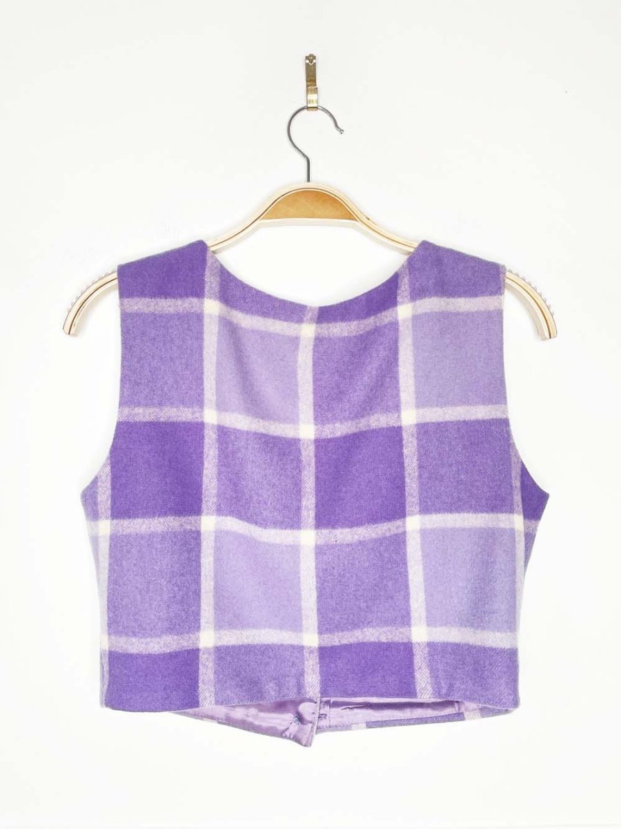 vintage 60s parfait for russ togs 100% wool mod prep vest + skirt set | clueless - good market thrift store