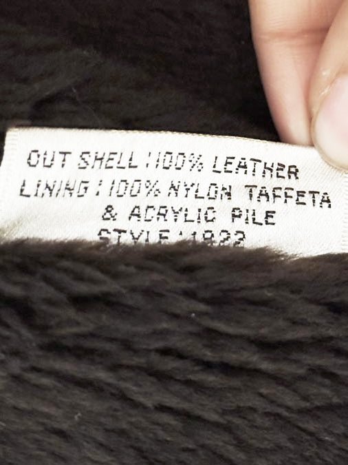 vintage 70s benman's leather plush belted jacket | zip out lining - good market thrift store