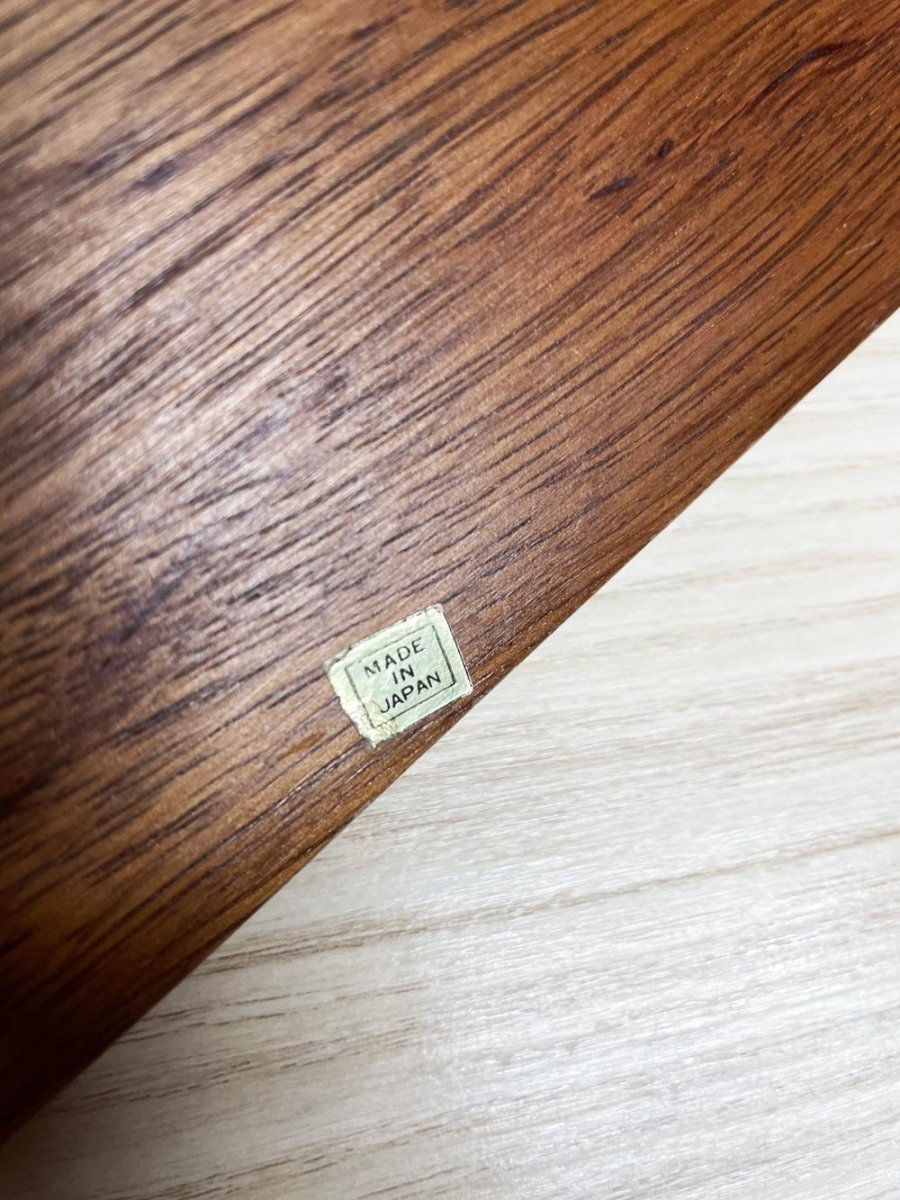 vintage 70s cheeseboard charcuterie hardwood tray | made in Japan - good market thrift store