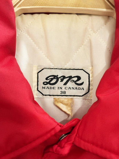 vintage 70s D&R orchid slow pitch baseball coaches jacket - good market thrift store
