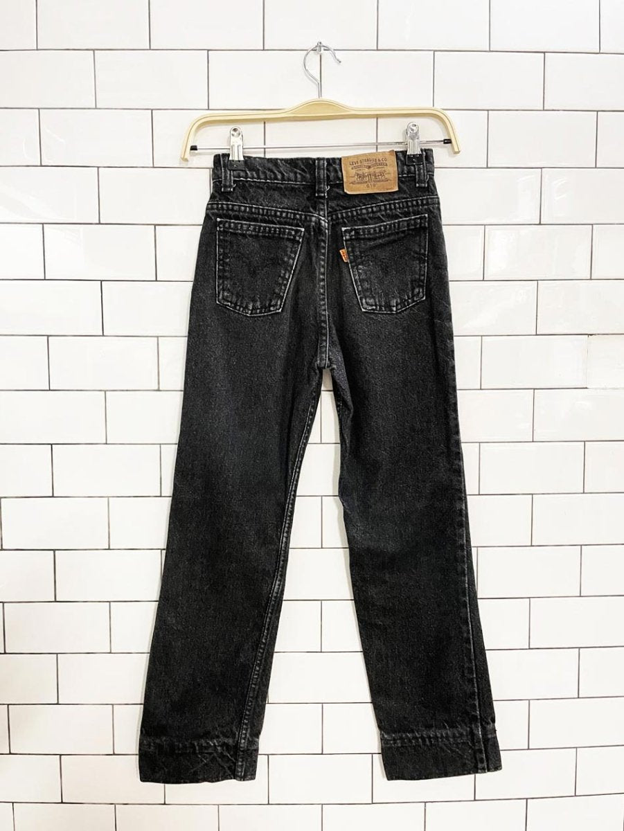 vintage 70s levi's 619 orange tab jeans | made in Canada - good market thrift store