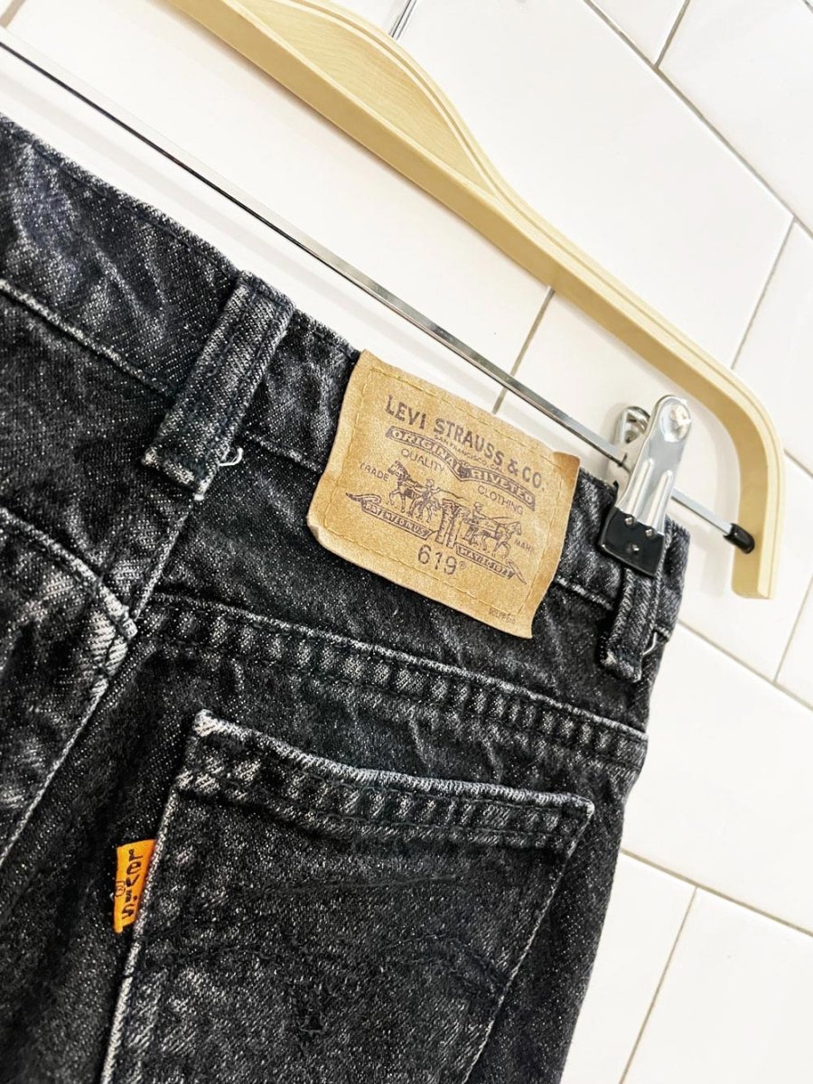 vintage 70s levi's 619 orange tab jeans | made in Canada - good market thrift store
