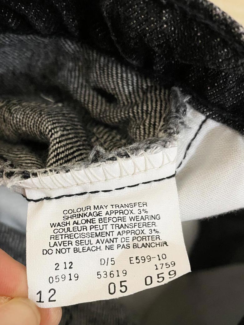 vintage 70s levi's 619 orange tab jeans | made in Canada - good market thrift store