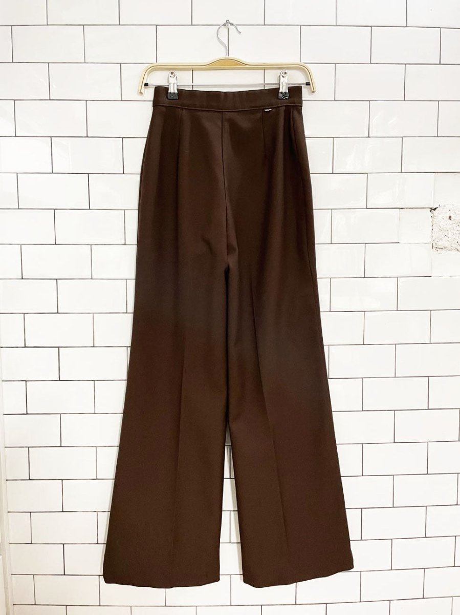 vintage 70s levi's bend over high rise wide leg slacks - good market thrift store