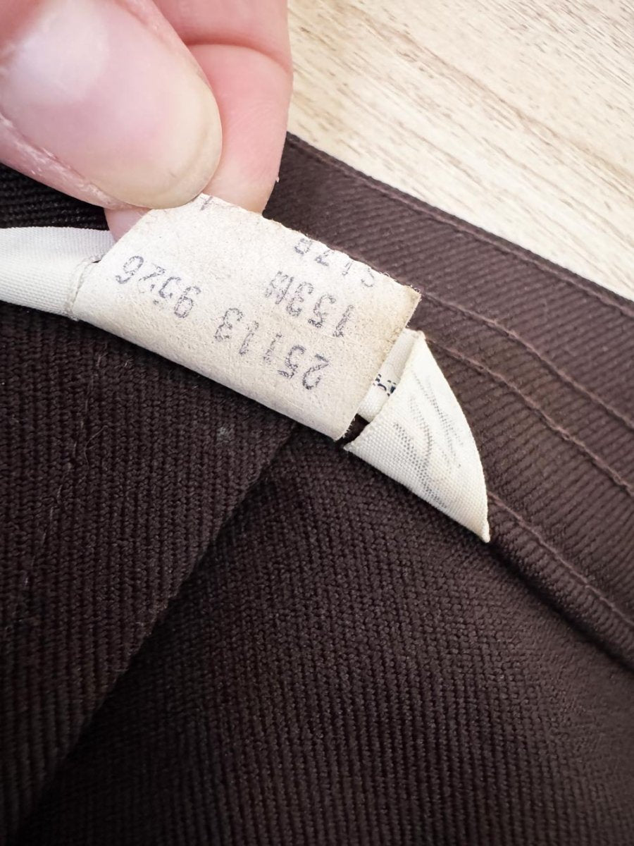 vintage 70s levi's bend over high rise wide leg slacks | scovill zipper - good market thrift store