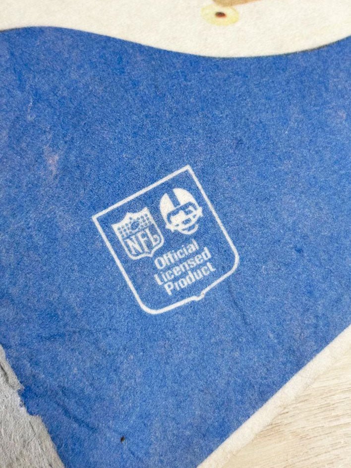 vintage 70s NFL baltimore colts felt pennant - good market thrift store