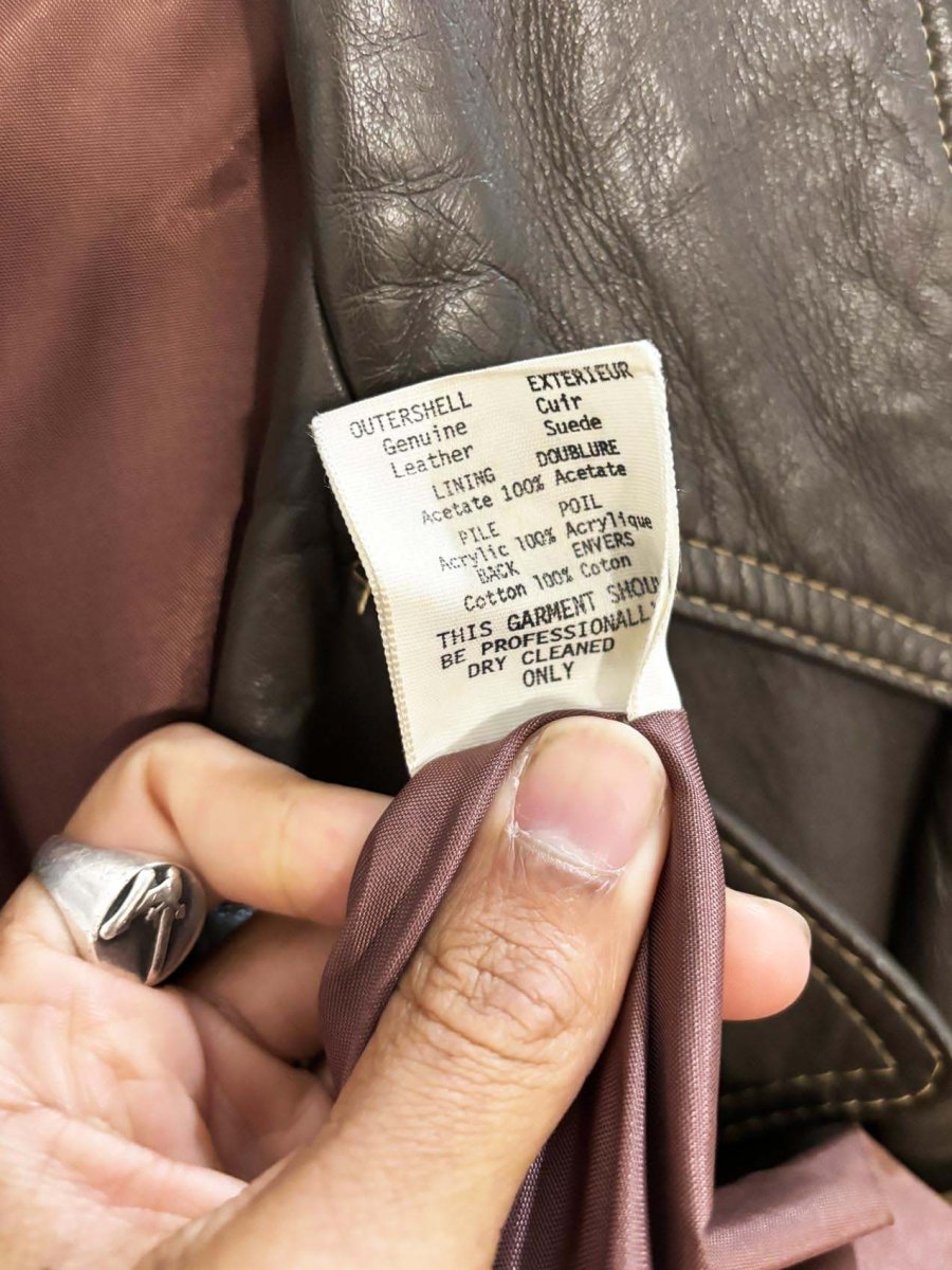 vintage 70s olympic leather western belted trench coat - good market thrift store