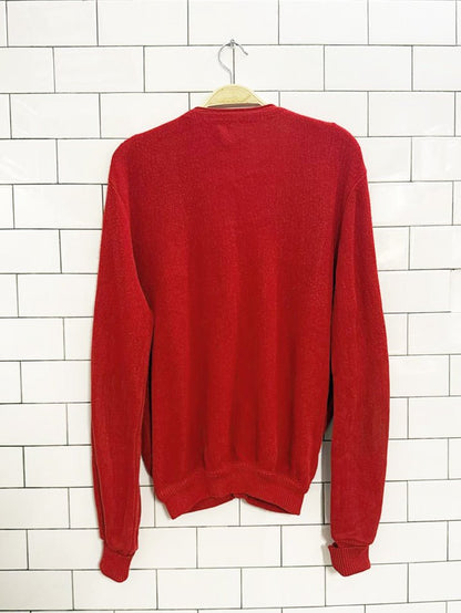 vintage 70s penguin grand slam knit cardigan | stanfield's | made in Canada - good market thrift store