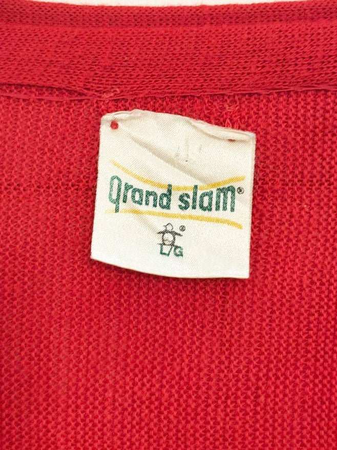 vintage 70s penguin grand slam knit cardigan | stanfield's | made in Canada - good market thrift store