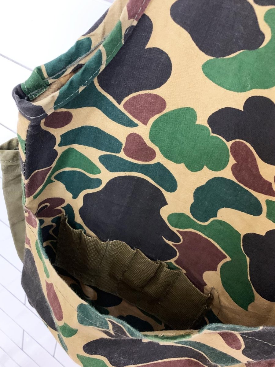 vintage 70s saftbak hunting duck camo vest | made in usa - good market thrift store