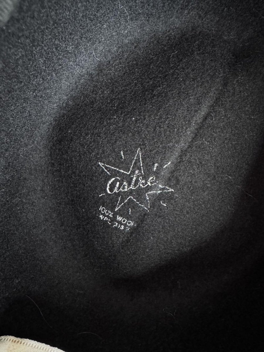 vintage 70s schiaparelli paris 100% wool hat | astre milliner - good market thrift store