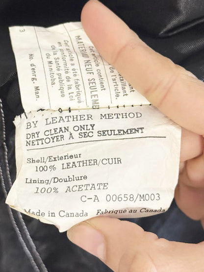 vintage 70s suede + denim detail western fringe jacket | made in Canada - good market thrift store