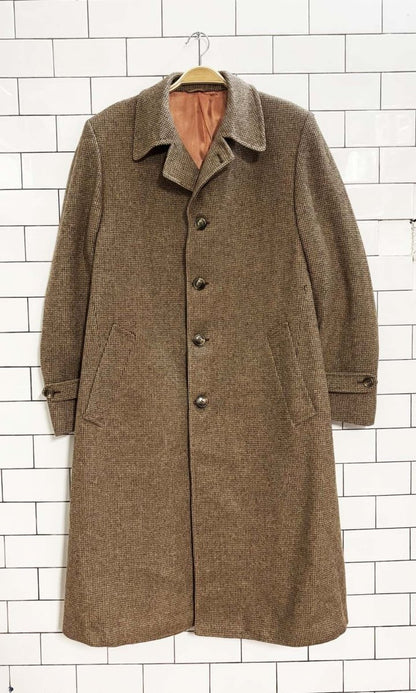 vintage 70s westmoor collection wool - blend tweed coat | empire - good market thrift store