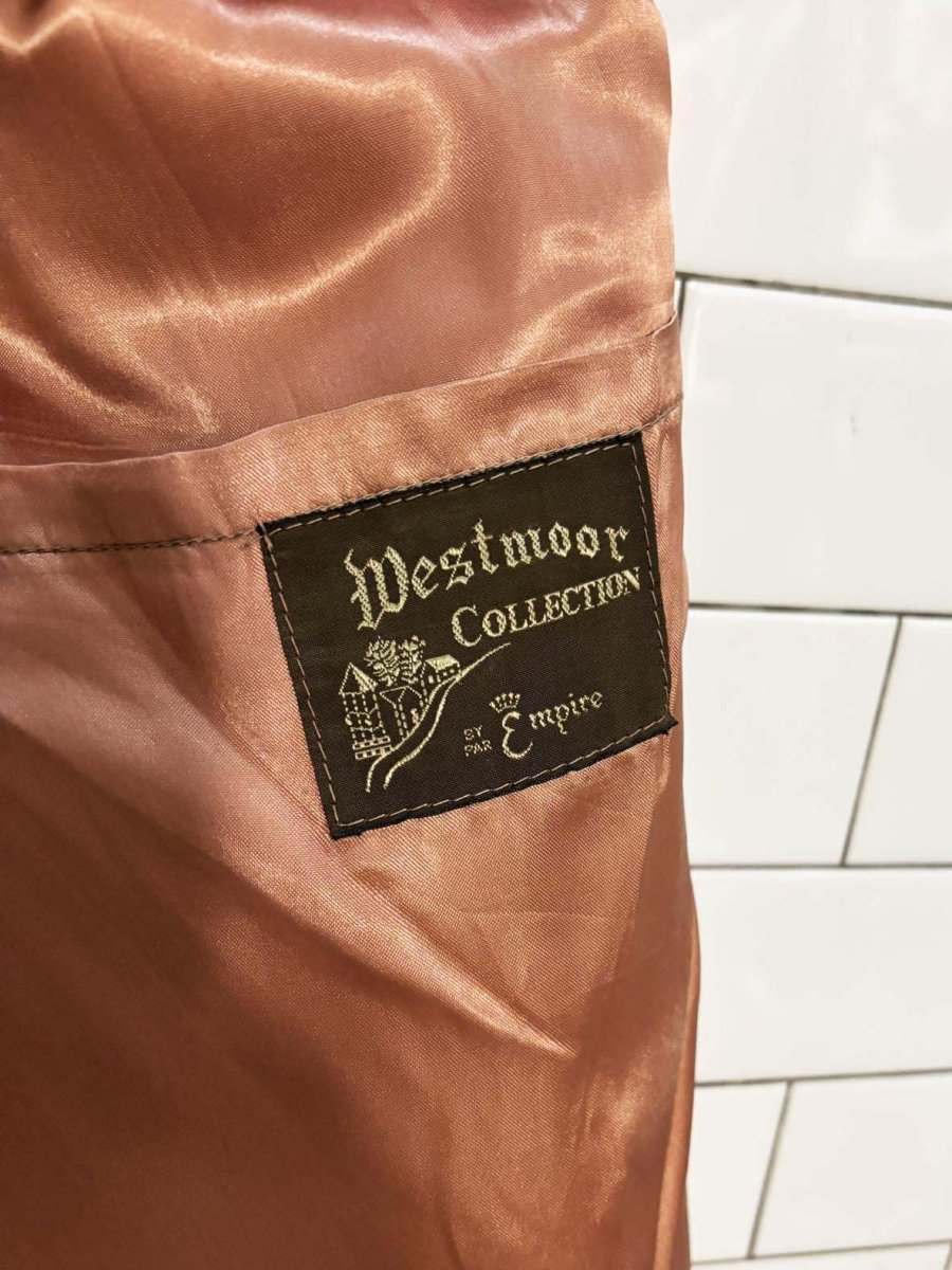 vintage 70s westmoor collection wool - blend tweed coat | empire - good market thrift store