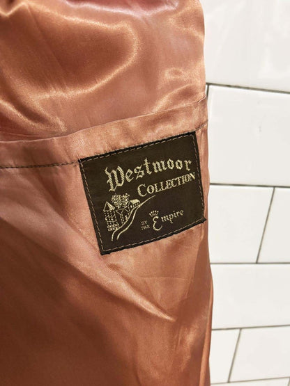 vintage 70s westmoor collection wool - blend tweed coat | empire - good market thrift store