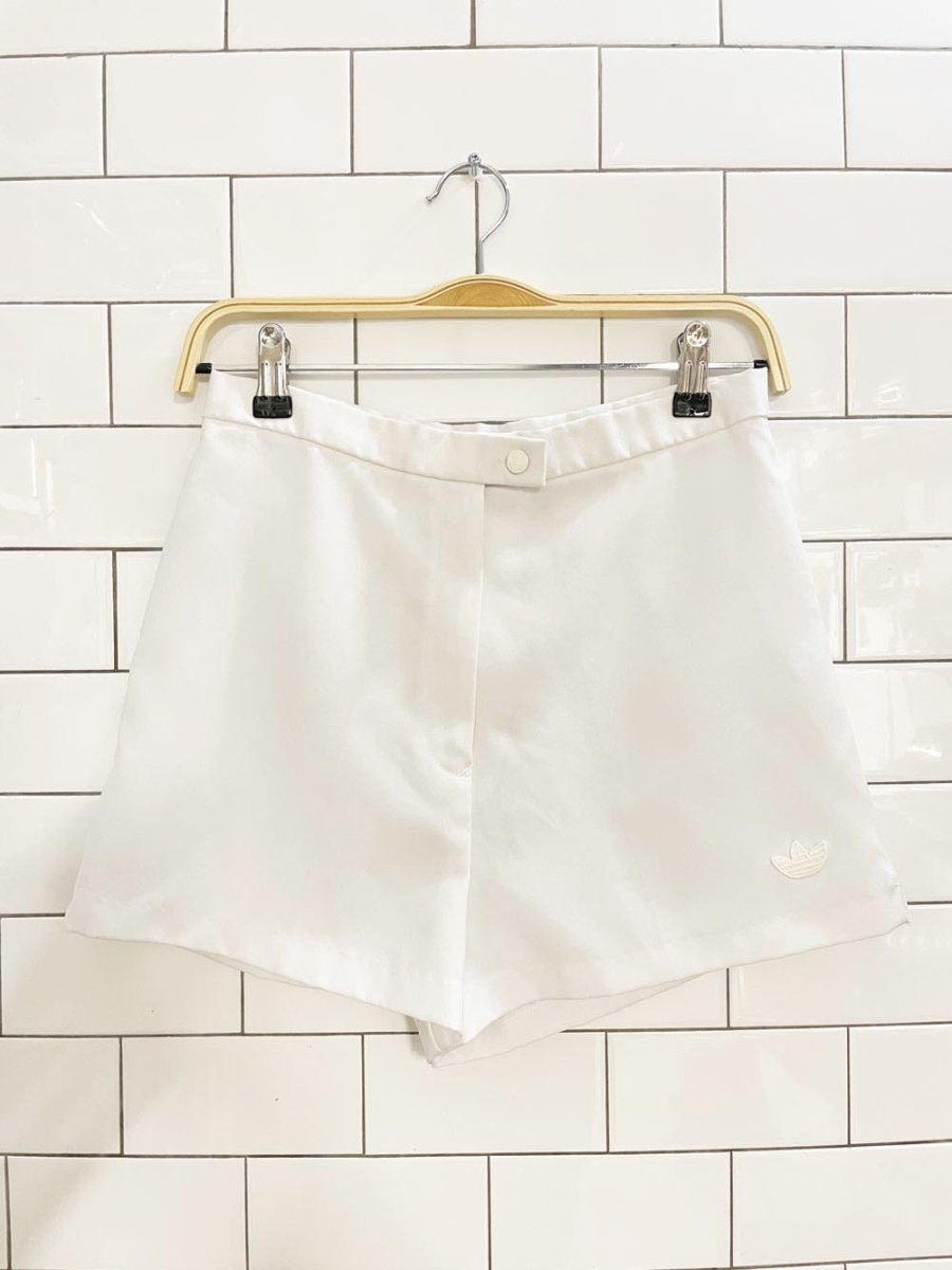 vintage 80s adidas micro tennis shorts | made in Canada - good market thrift store