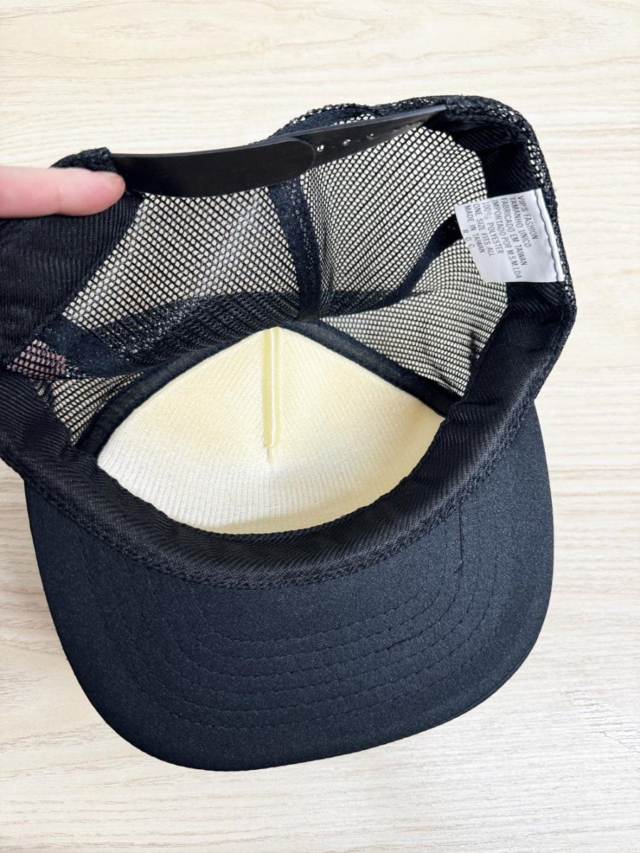 vintage 80s algarves travel mesh back trucker hat - good market thrift store