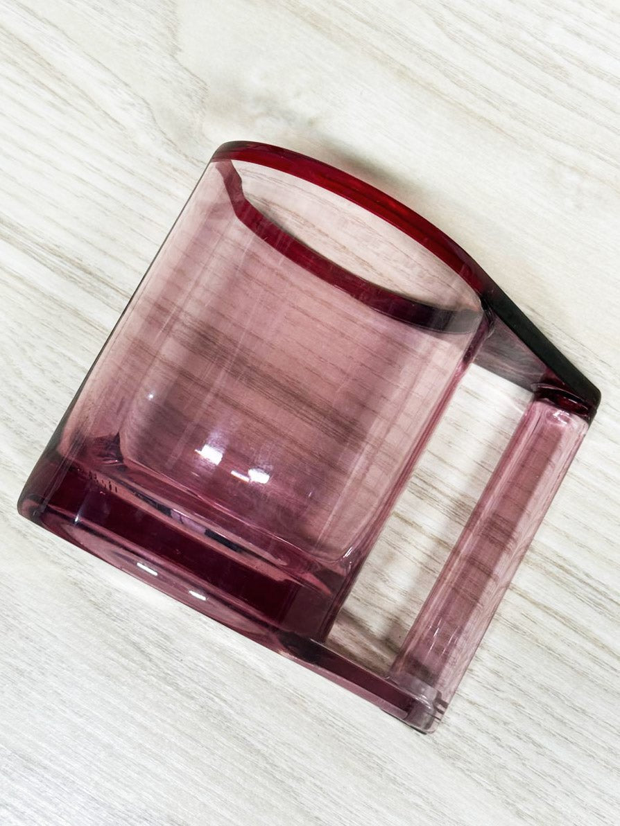 vintage 80's charwood vancouver stacking lucite mugs - good market thrift store