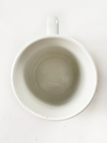 vintage 80s christmas tree + teddy bears mug - good market thrift store