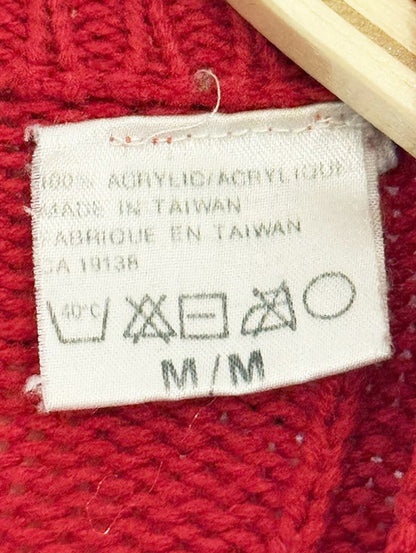 vintage 80s CLTO short chunky knit cardigan - good market thrift store