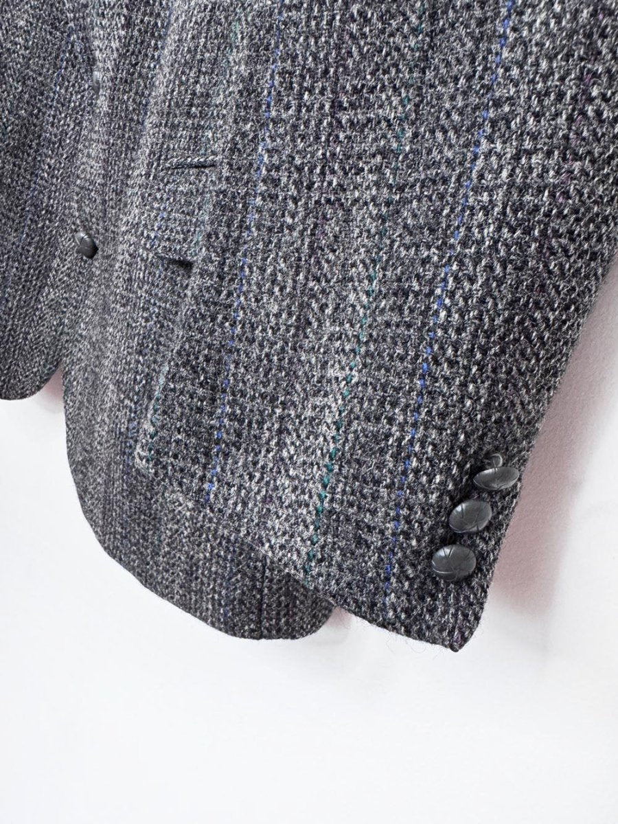 vintage 80s cricketeer 100% wool tweed blazer | made in Canada - good market thrift store