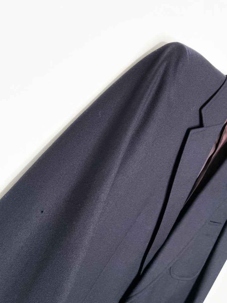 vintage 80s daks 100% wool monogram button blazer | union made | eaton pine room - good market thrift store