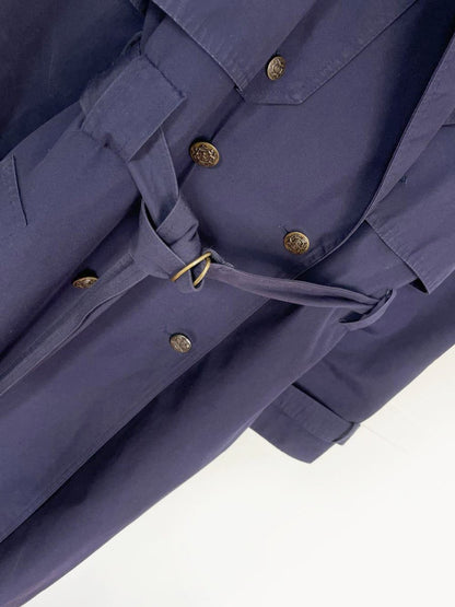 vintage 80s editions classic belted trench coat - good market thrift store