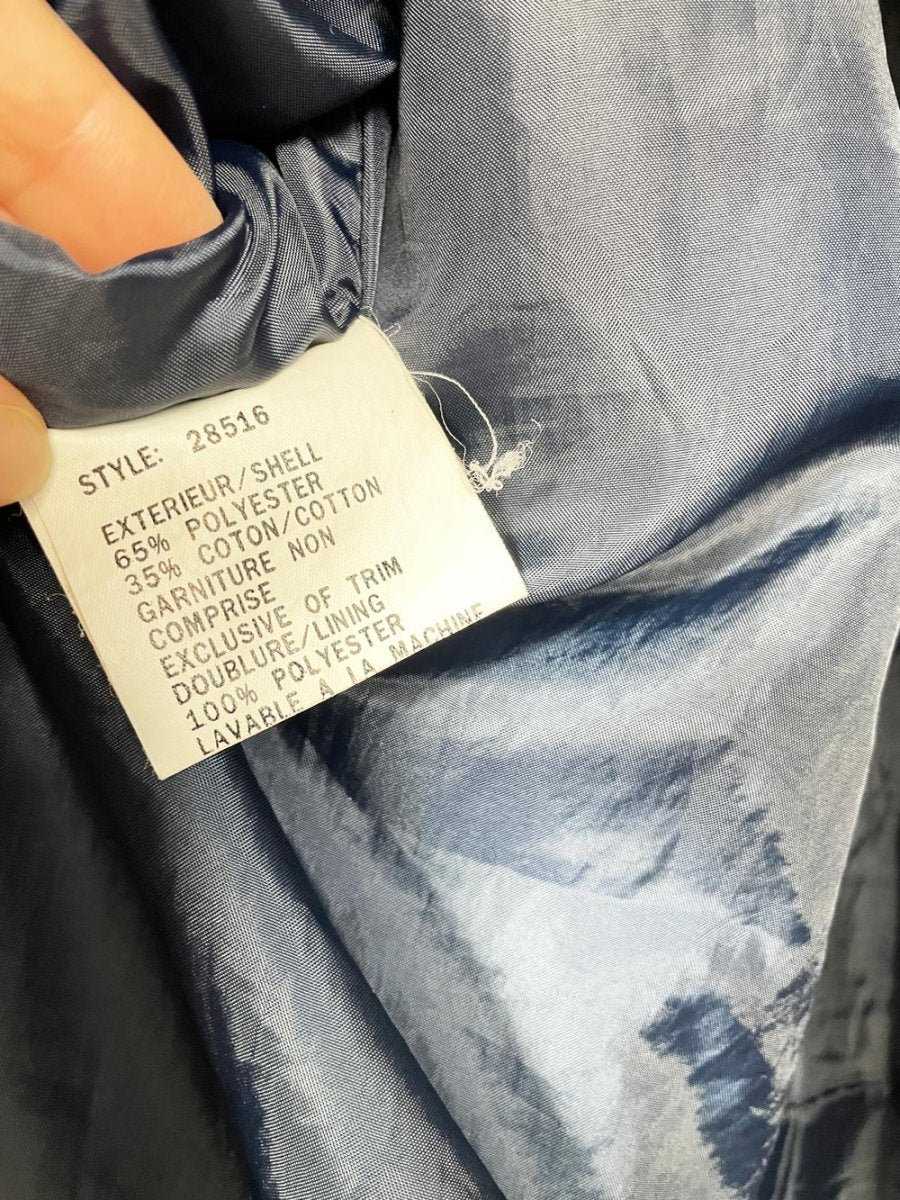 vintage 80s editions classic belted trench coat - good market thrift store